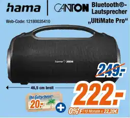 Expert Hama bluetooth - lautsprecher „ultimate pro“ Angebot