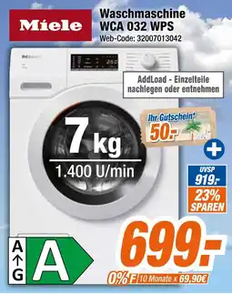 Expert Miele waschmaschine wca 032 wps Angebot