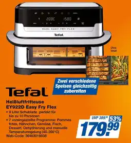 Expert Tefal heißluftfritteuse ey922d easy fry flex Angebot