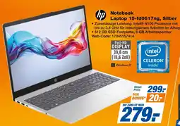 Expert Hp notebook laptop 15-fd0617ng, silber Angebot