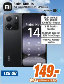 Expert Mi redmi note 14 Angebot