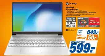 Expert Hp notebook 15s-eq2677ng Angebot
