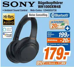 Expert Sony bügelkopfhörer wh1000xm4b Angebot