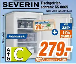Expert Severin tischgefrierschrank gs 8865 Angebot