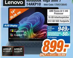 Expert Lenovo notebook yoga slim 7 14akp10 Angebot