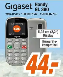 Expert Gigaset handy gl 390 Angebot