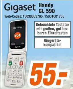 Expert Gigaset handy gl 590 Angebot