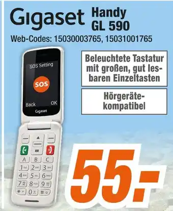 Expert Gigaset handy gl 590 Angebot