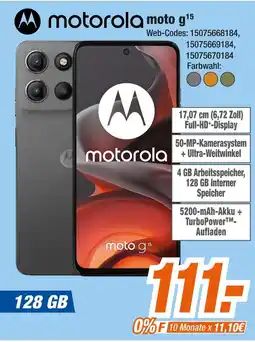 Expert Motorola moto g15 smartphone Angebot
