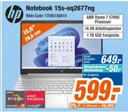 Expert Hp notebook 15s-eq2677ng Angebot