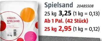 Bauhaus Bauhaus spielsand Angebot
