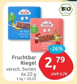 Budni Fruchtbar bio-riegel Angebot