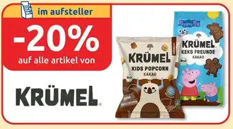 Budni Krümel kids popcorn kakao Angebot