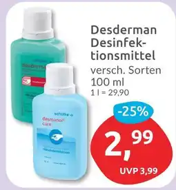 Budni Schülke desderman desinfektionsmittel Angebot