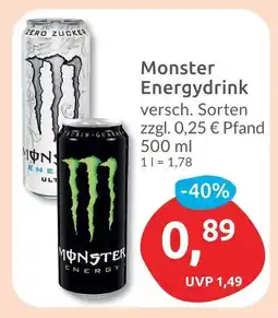 Budni Monster energydrink ultra Angebot