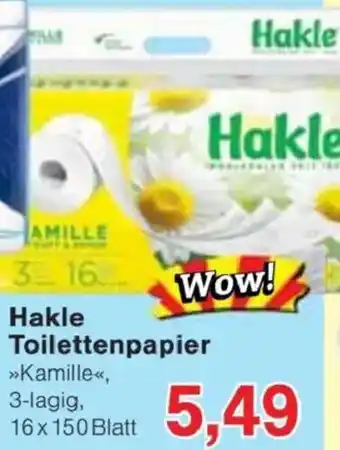 Jawoll Hakle Toilettenpapier Angebot