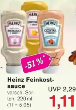 Jawoll Heinz Feinkostsauce Angebot