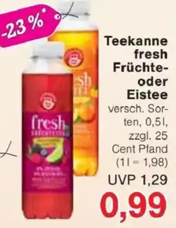 Jawoll Teekanne fresh Früchte oder Eistee Angebot