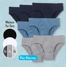 Aldi Süd Up2Fashion Herren Slips 7er-Set Angebot