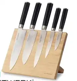 Aldi Süd Echtwerk Damastmesser-Set 6-tlg Angebot