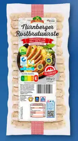 Aldi Süd Gut Drei Eichen Nürnberger Rostbratwürste Angebot