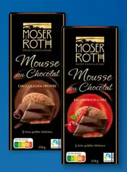 Aldi Süd Moser Roth Schokolade Mousse au Chocolat Angebot