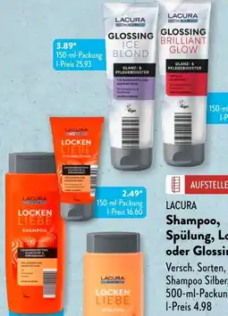 Aldi Süd Lacura Naturals Shampoo Angebot
