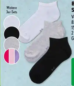 Aldi Süd Up2Fashion Damen Bio-Sneaker-Socken 3 Paar Angebot