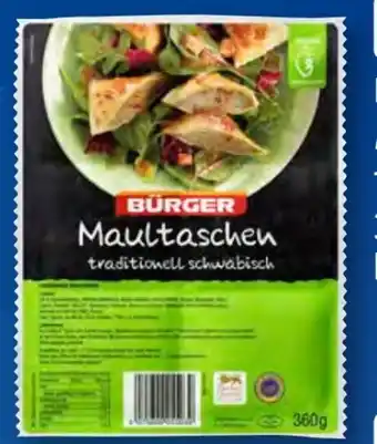 Aldi Süd Bürger Maultaschen Angebot