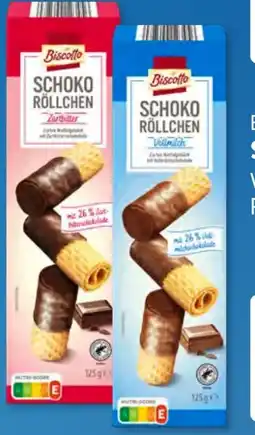 Aldi Süd Biscotto Schoko-Röllchen Angebot