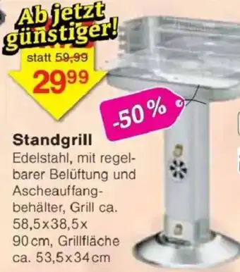 Jawoll Standgrill Angebot