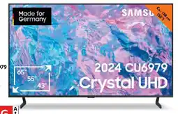 Aldi Süd Samsung Fernseher Crystal 4K UHD CU6979 Smart TV Angebot