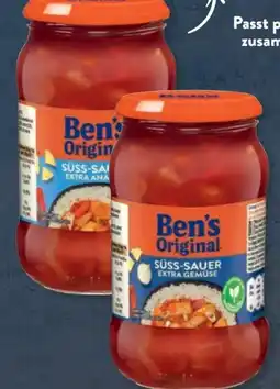 Aldi Süd Ben's Original Saucen Angebot