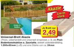 Jawoll Universal-Brett Akazie Angebot