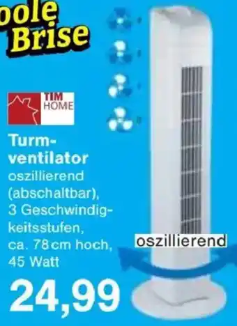Jawoll TIM HOME Turmventilator Angebot