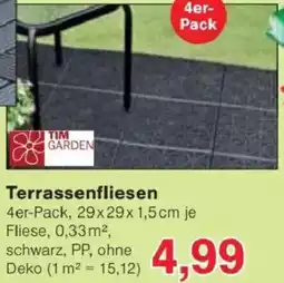 Jawoll TIM GARDEN Terrassenfliesen Angebot