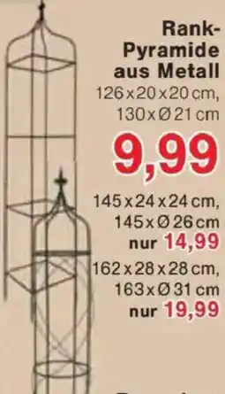 Jawoll Rank Pyramide aus Metall Angebot