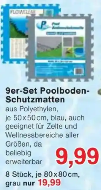 Jawoll 9er-Set Poolboden Schutzmatten Angebot