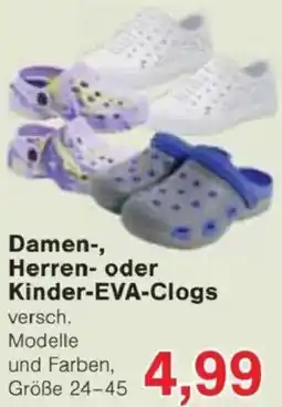 Jawoll Damen-, Herren- oder Kinder-EVA-Clogs Angebot