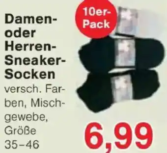 Jawoll Damen oder Herren Sneaker Socken Angebot