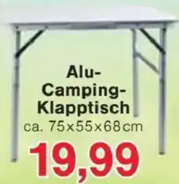 Jawoll Alu-Camping Klapptisch Angebot
