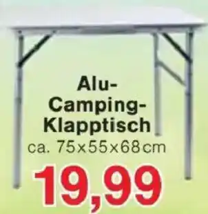 Jawoll Alu-Camping Klapptisch Angebot