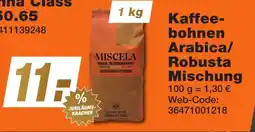 K+B Expert MISCELA Kaffeebohnen Arabica/ Robusta Mischung Angebot
