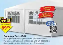 Jawoll Premium Party-Zelt Angebot