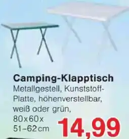 Jawoll Camping-Klapptisch Angebot