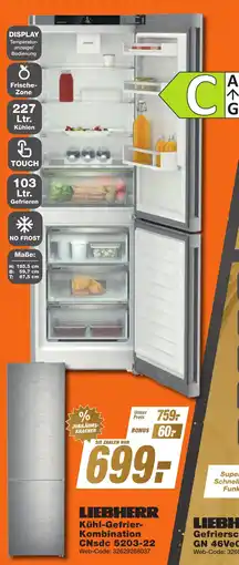 K+B Expert LIEBHERR Gefrierschrank GN 46Ve05 Angebot