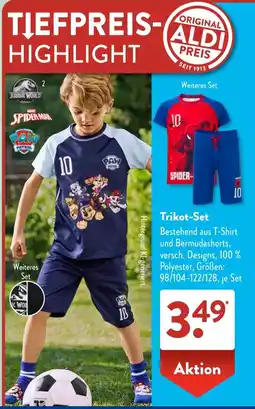 Aldi Süd Trikot-Set Angebot