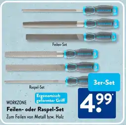 Aldi Süd WORKZONE Feilen- oder Raspel-Set Angebot