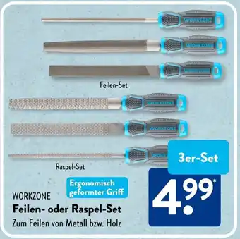 Aldi Süd WORKZONE Feilen- oder Raspel-Set Angebot
