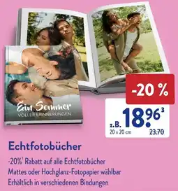 Aldi Süd Echtfotobücher Angebot